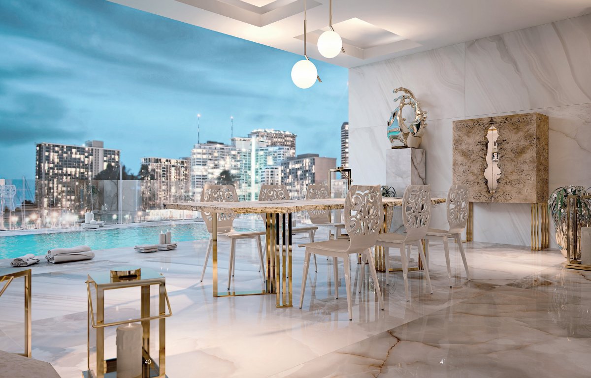 Столовые фабрики Bizzotto в стиле Contemporary