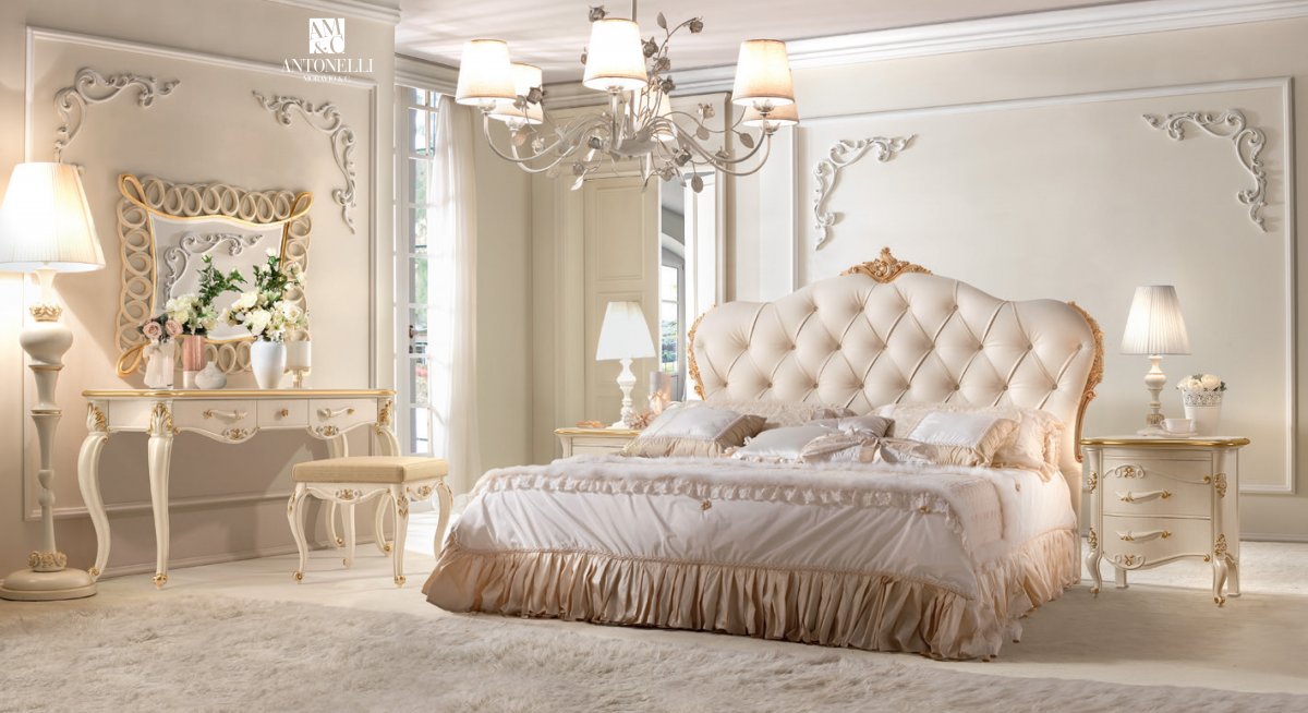 Спальни фабрики Antonelli Atelier в классическом стиле