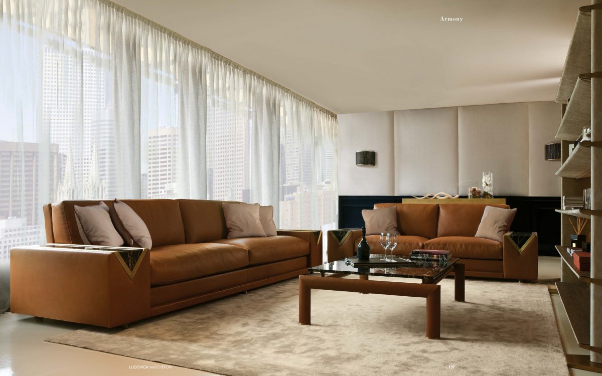 Гостиные фабрики Mascheroni Ludovica в стиле Contemporary