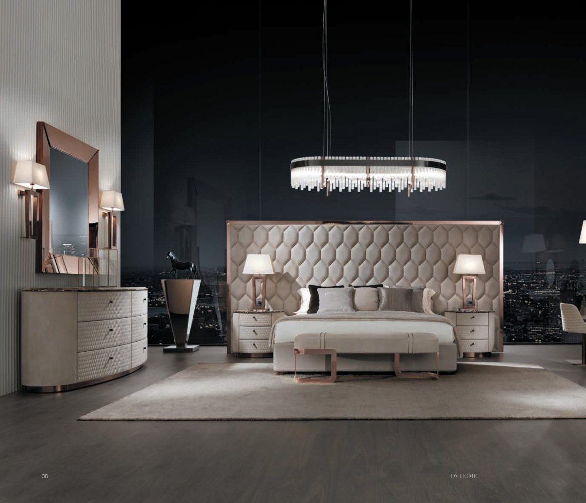 Спальни фабрики DV Home в стиле Ар-Деко