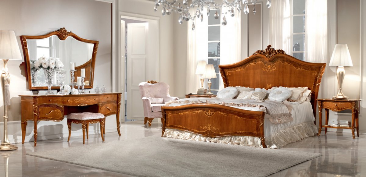 Спальни фабрики Antonelli Atelier в классическом стиле