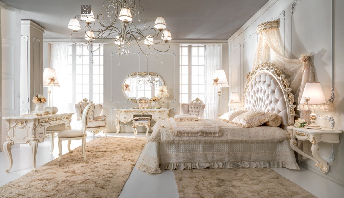 Спальни фабрики Antonelli Atelier в классическом стиле
