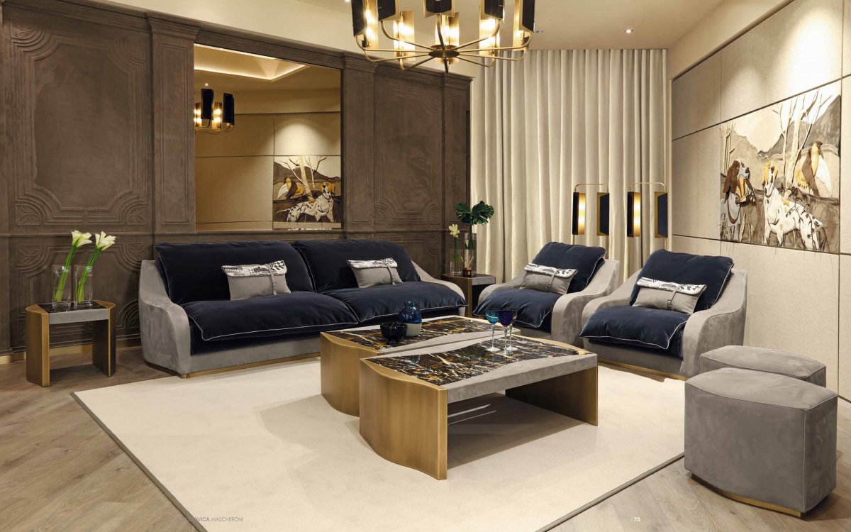 Гостиные фабрики Mascheroni Ludovica в стиле Contemporary